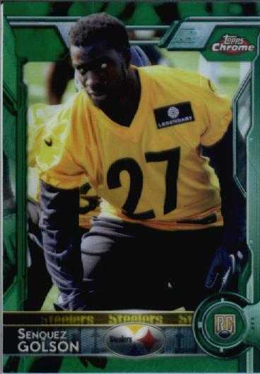 A5731- 2015 Topps Chrome Green FB Card #s 1-200 -You Pick- 15+ FREE US SHIP - Picture 36 of 39