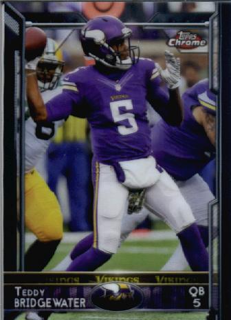 2015 Topps Chrome Mini #79 Teddy Bridgewater