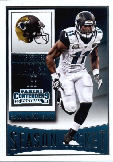 2015 Panini Contenders #34 Marqise Lee