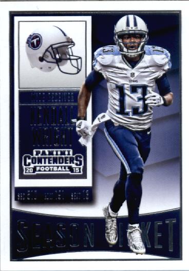 2015 Panini Contenders #38 Kendall Wright
