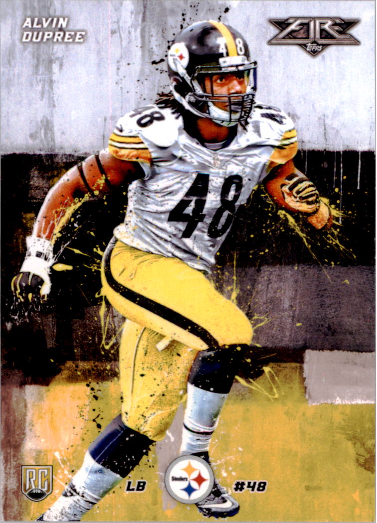 2015 Topps Fire Football Card Pick (Base)
