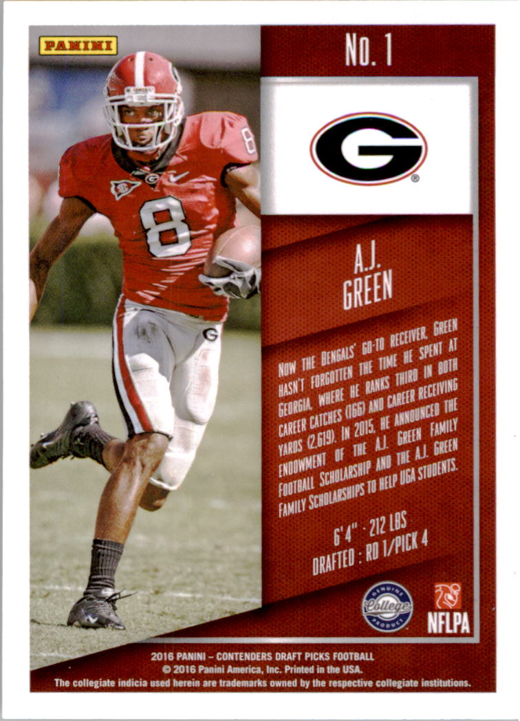 A4160- 2016 Panini Contenders Draft Picks Fb Karten -du Pick- 15 + Gratis US - Bild 3 von 402