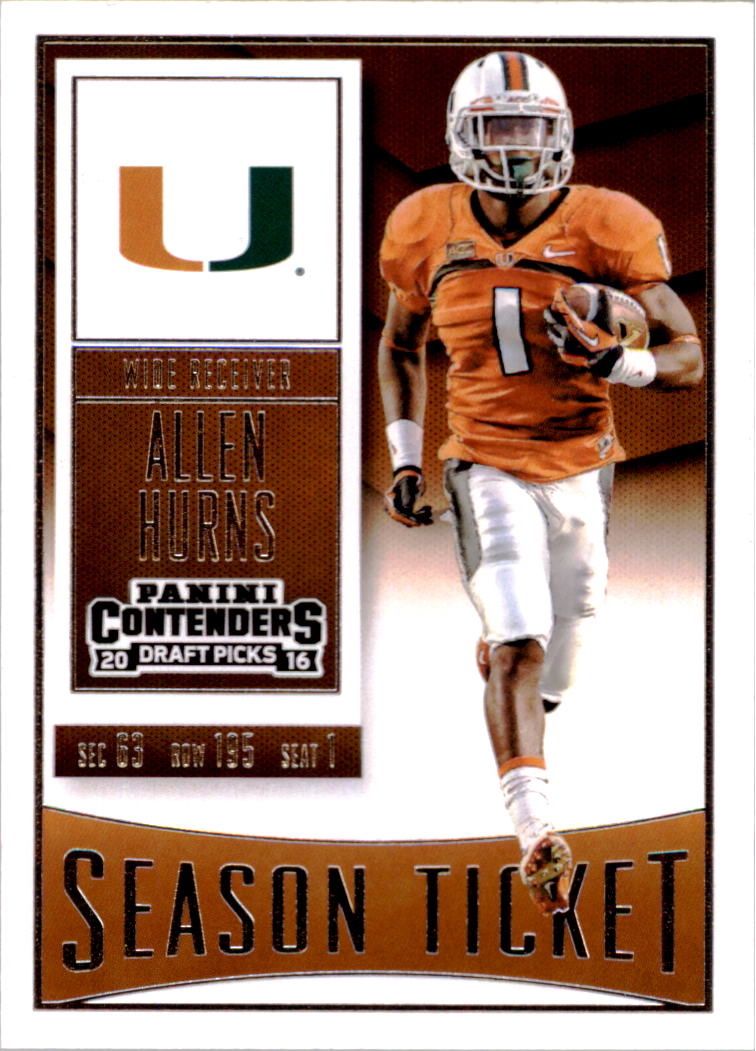2016 Panini Contenders Draft Picks Football Card Pick (Base) - Picture 10 of 189