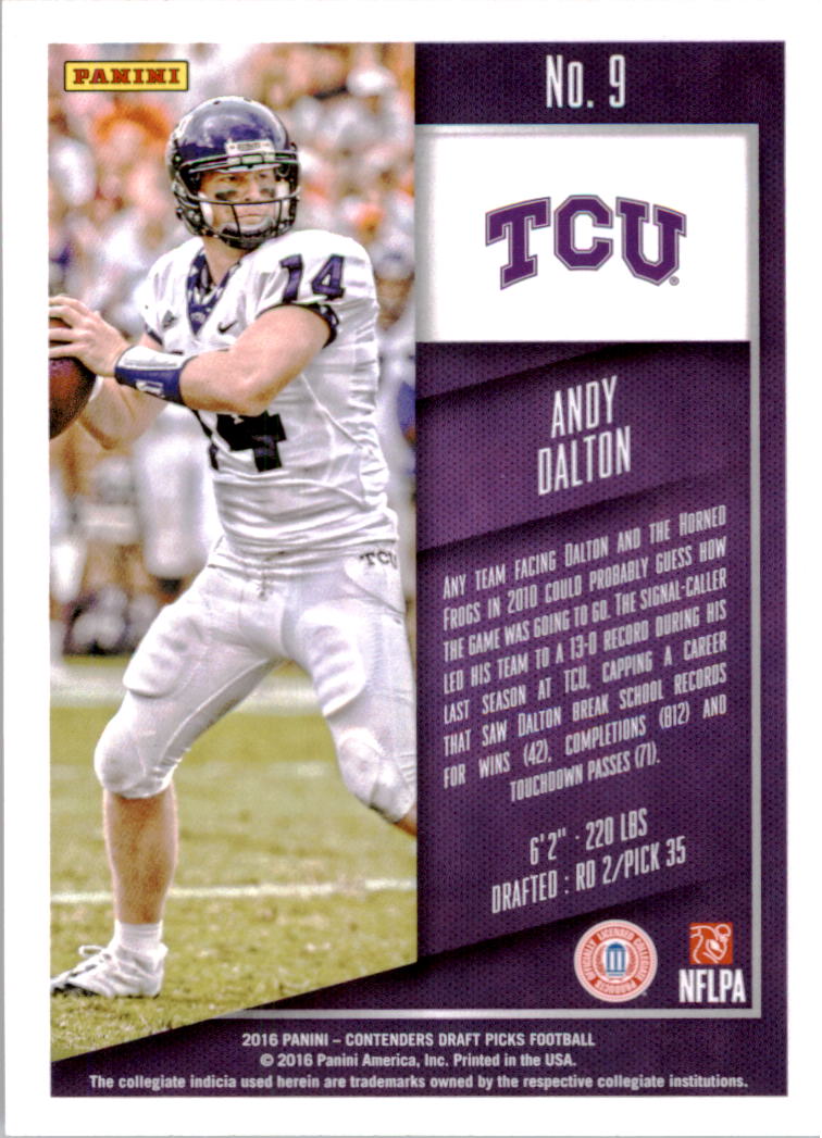2016 Panini Contenders Draft Picks Football Card Pick (Base) - Picture 19 of 189