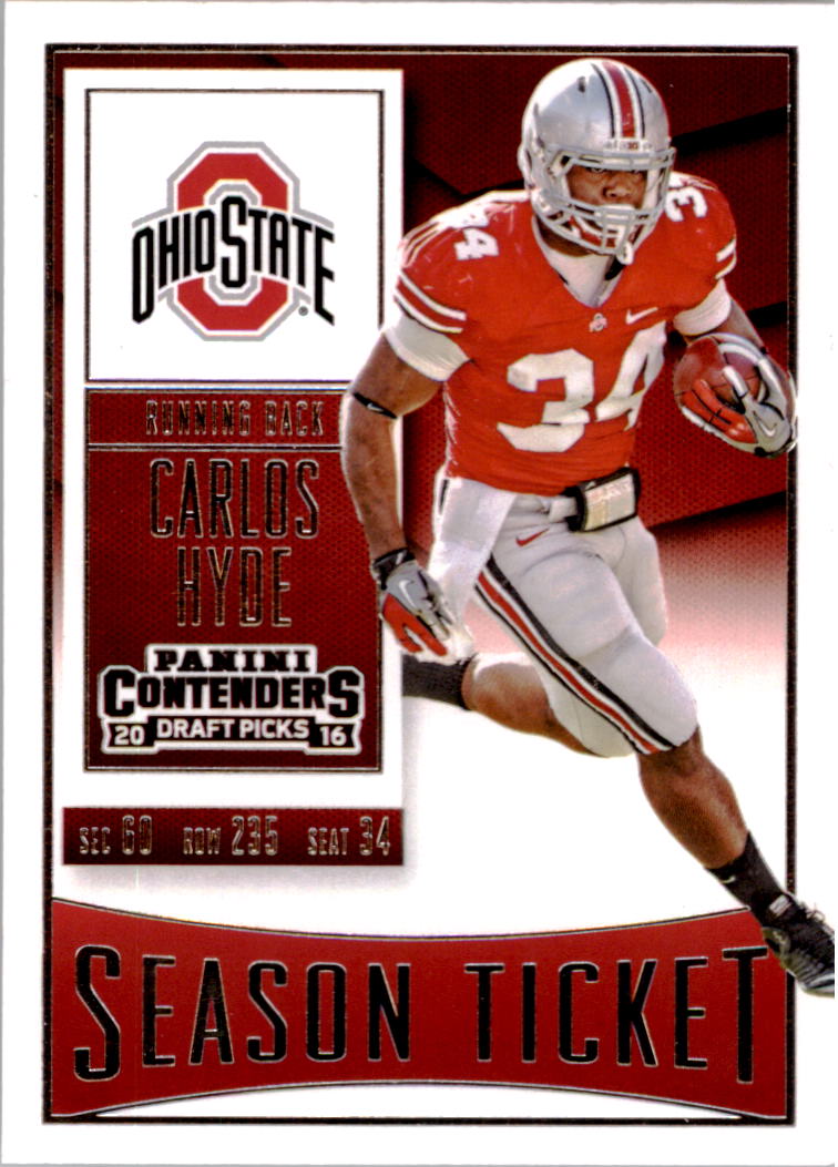 A4160- 2016 Panini Contenders Draft Picks Fb Karten -du Pick- 15 + Gratis US - Bild 22 von 402