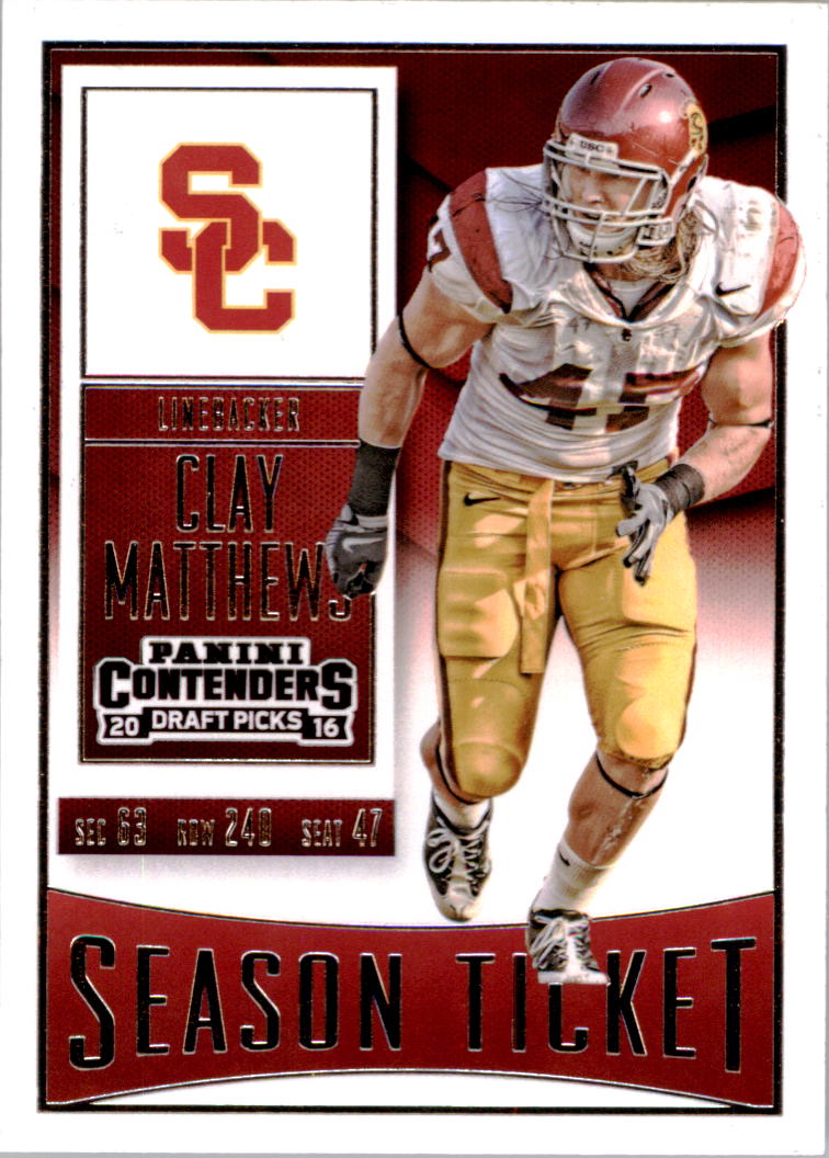 A4160- 2016 Panini Contenders Draft Picks Fb Karten -du Pick- 15 + Gratis US - Bild 24 von 402