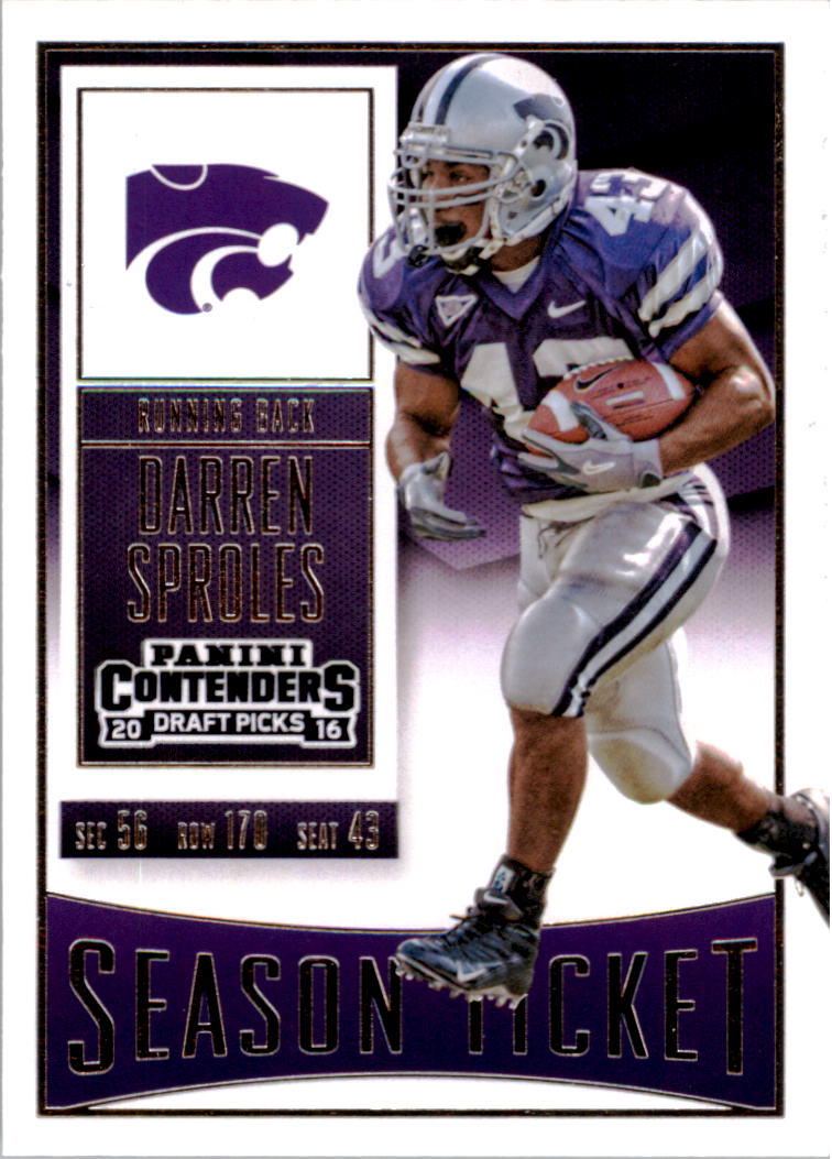 2016 Panini Contenders Draft Picks Football Card Pick (Base) - Picture 46 of 189