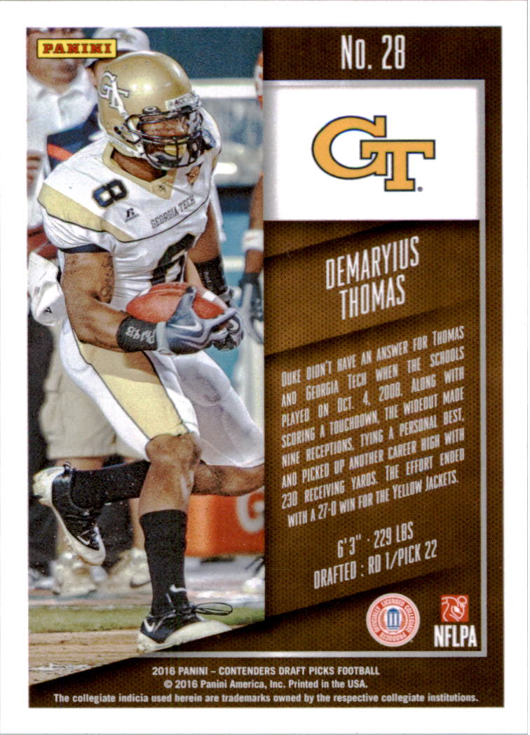 A4160- 2016 Panini Contenders Draft Picks Fb Karten -du Pick- 15 + Gratis US - Bild 35 von 402