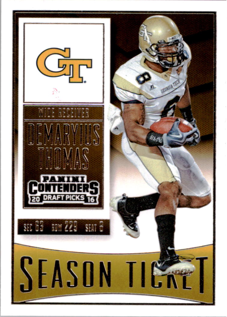 A4160- 2016 Panini Contenders Draft Picks Fb Karten -du Pick- 15 + Gratis US - Bild 34 von 402