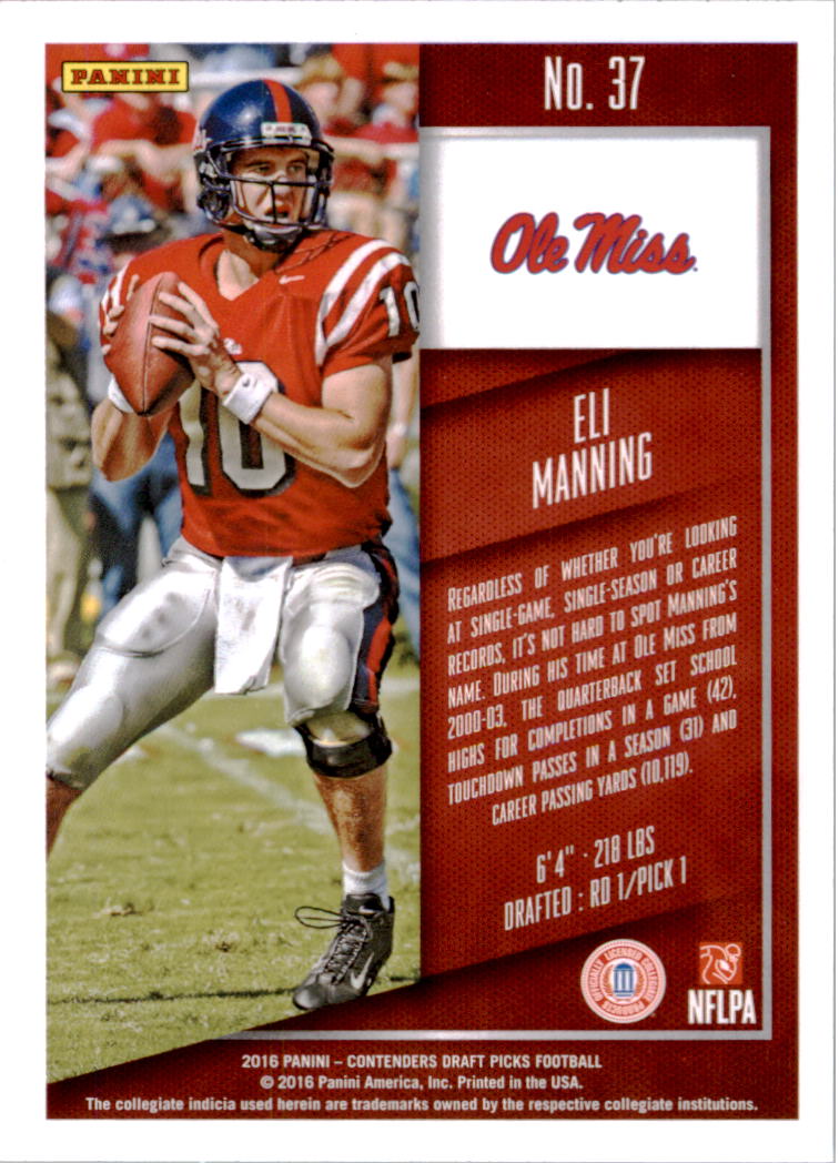 A4160- 2016 Panini Contenders Draft Picks Fb Karten -du Pick- 15 + Gratis US - Bild 53 von 402