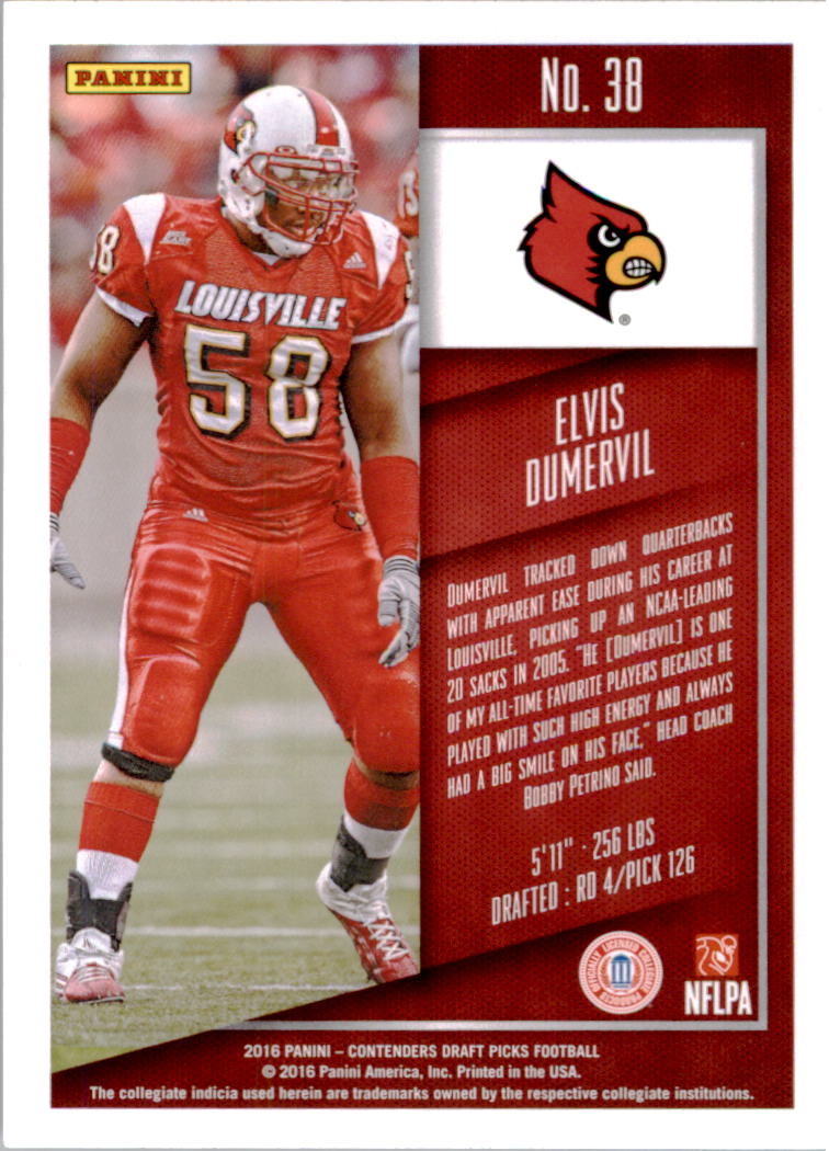 A4160- 2016 Panini Contenders Draft Picks Fb Karten -du Pick- 15 + Gratis US - Bild 55 von 402