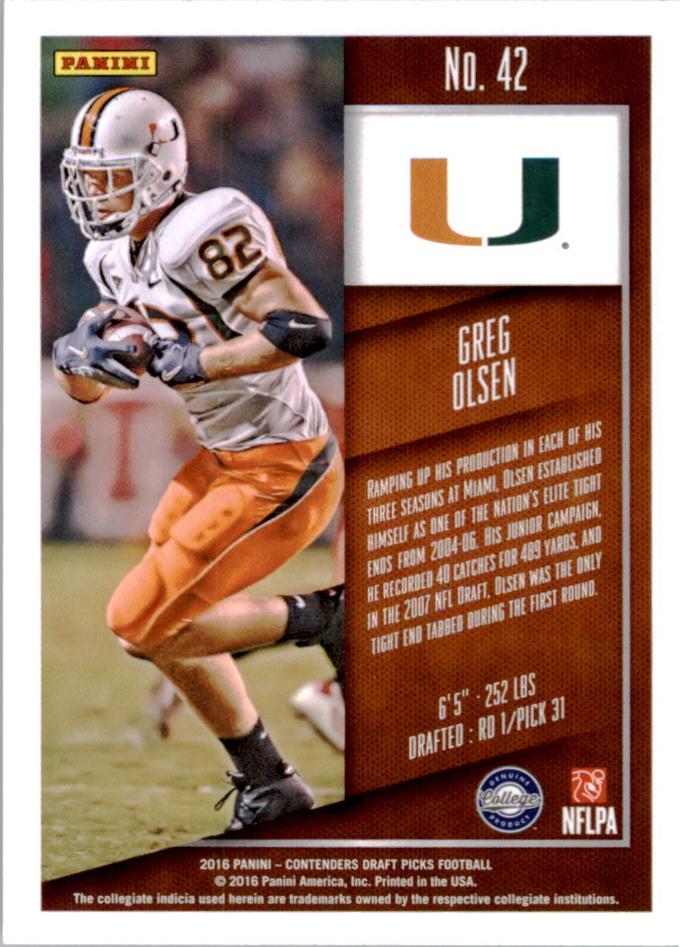 A4160- 2016 Panini Contenders Draft Picks Fb Karten -du Pick- 15 + Gratis US - Bild 63 von 402