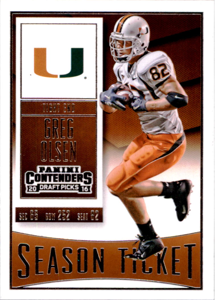 A4160- 2016 Panini Contenders Draft Picks Fb Karten -du Pick- 15 + Gratis US - Bild 62 von 402