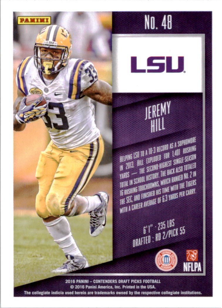 A4160- 2016 Panini Contenders Draft Picks Fb Karten -du Pick- 15 + Gratis US - Bild 69 von 402