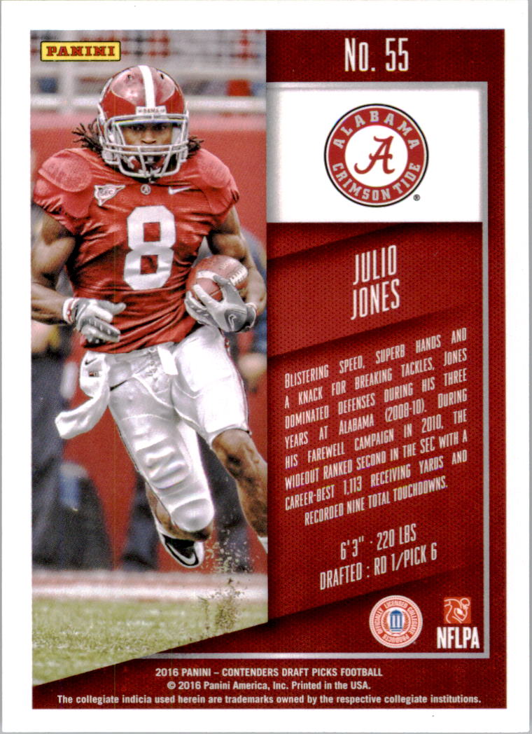 2016 Panini Contenders Draft Picks Football Card Pick (Base) - Picture 107 of 189