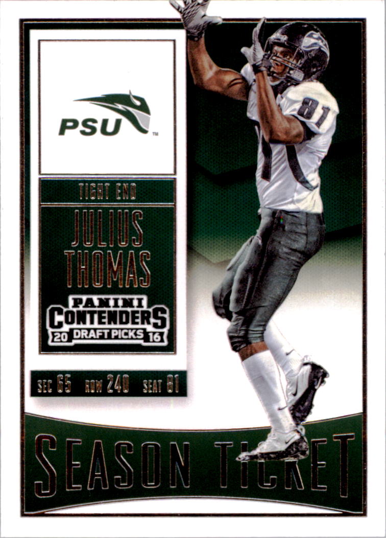 2016 Panini Contenders Draft Picks Football Card Pick (Base) - Picture 108 of 189