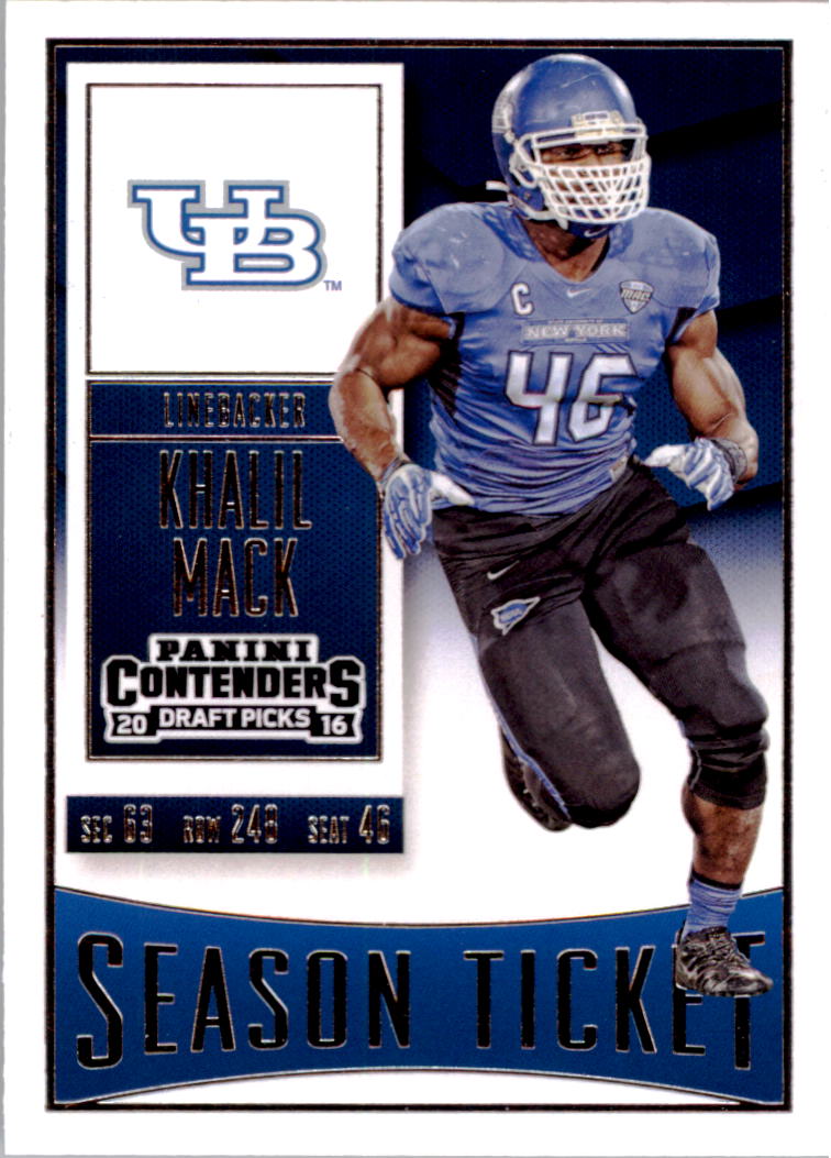 A4160- 2016 Panini Contenders Draft Picks Fb Karten -du Pick- 15 + Gratis US - Bild 86 von 402