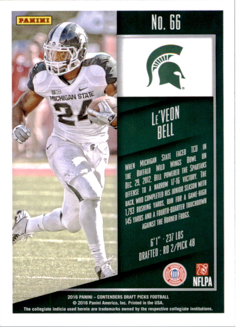2016 Panini Contenders Draft Picks Football Card Pick (Base) - Picture 127 of 189