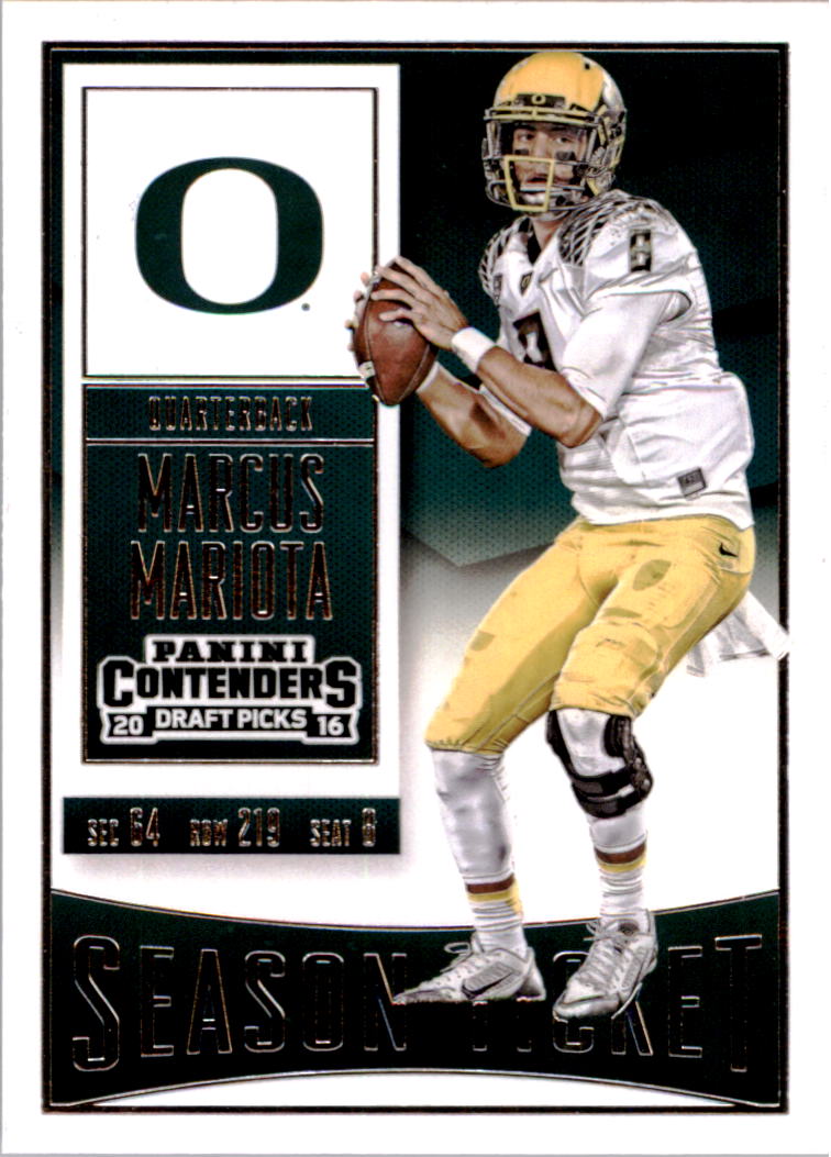 2016 Panini Contenders Draft Picks Football Card Pick (Base) - Picture 130 of 189