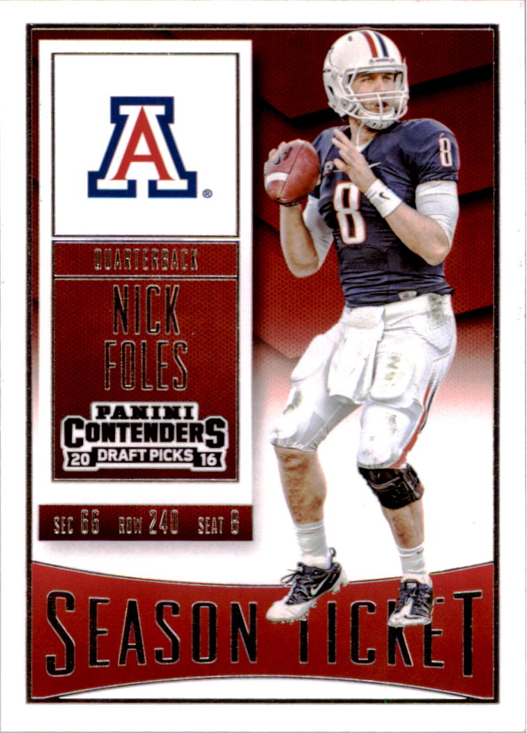 A4160- 2016 Panini Contenders Draft Picks Fb Karten -du Pick- 15 + Gratis US - Bild 106 von 402