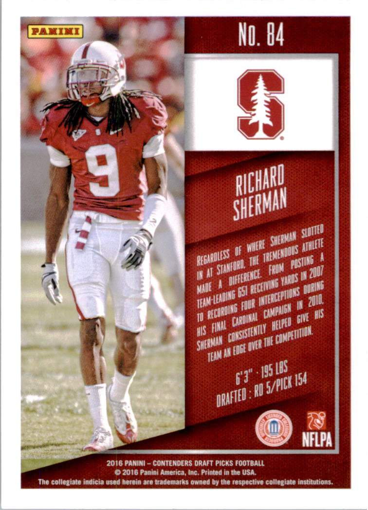 2016 Panini Contenders Draft Picks Football Card Pick (Base) - Picture 159 of 189