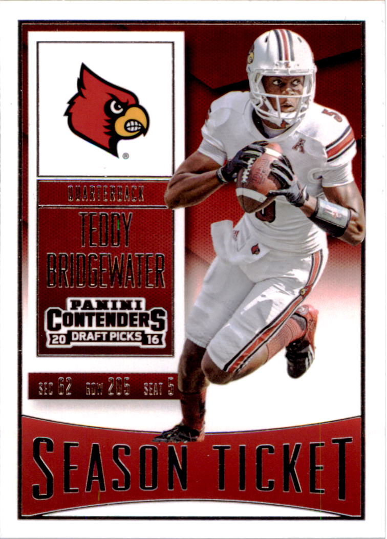 2016 Panini Contenders Draft Picks Football Card Pick (Base) - Picture 170 of 189