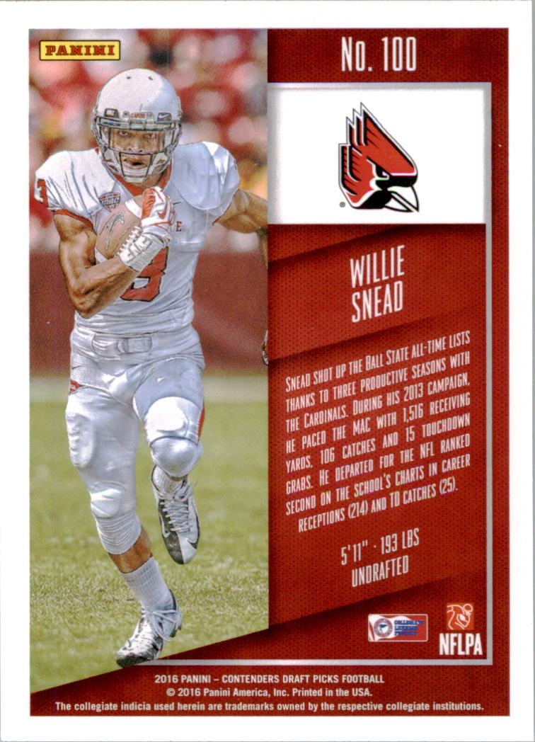 A4160- 2016 Panini Contenders Draft Picks Fb Karten -du Pick- 15 + Gratis US - Bild 137 von 402