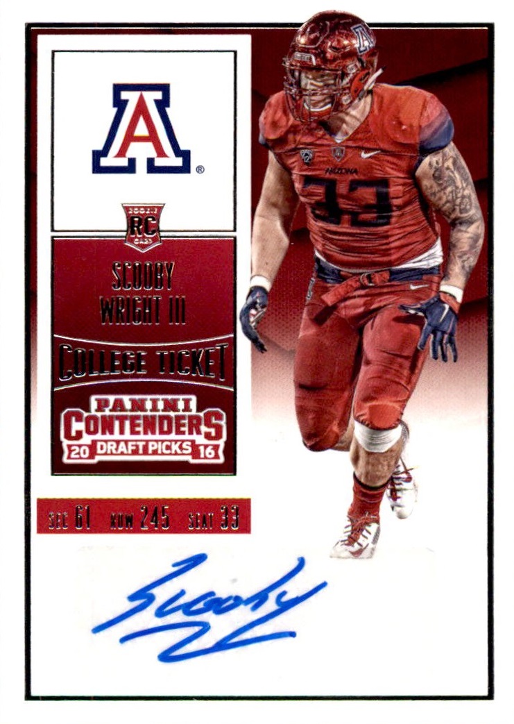 A4160- 2016 Panini Contenders Draft Picks Fb Karten -du Pick- 15 + Gratis US - Bild 150 von 402