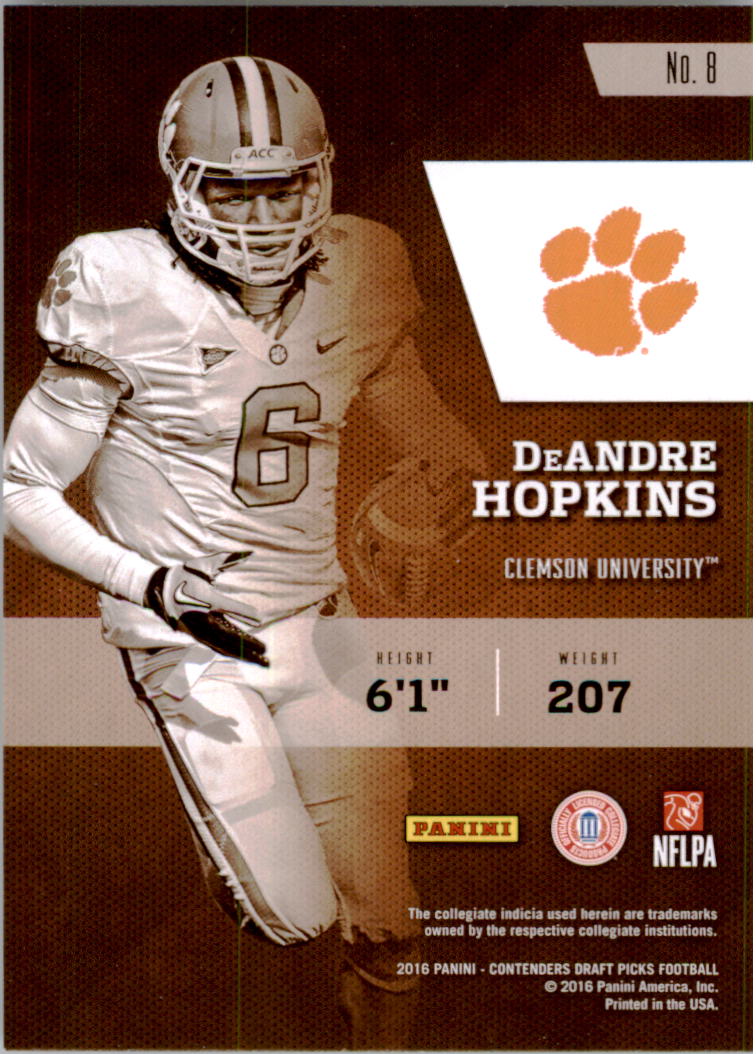 A4160- 2016 Panini Contenders Draft Picks Fb Karten -du Pick- 15 + Gratis US - Bild 159 von 402