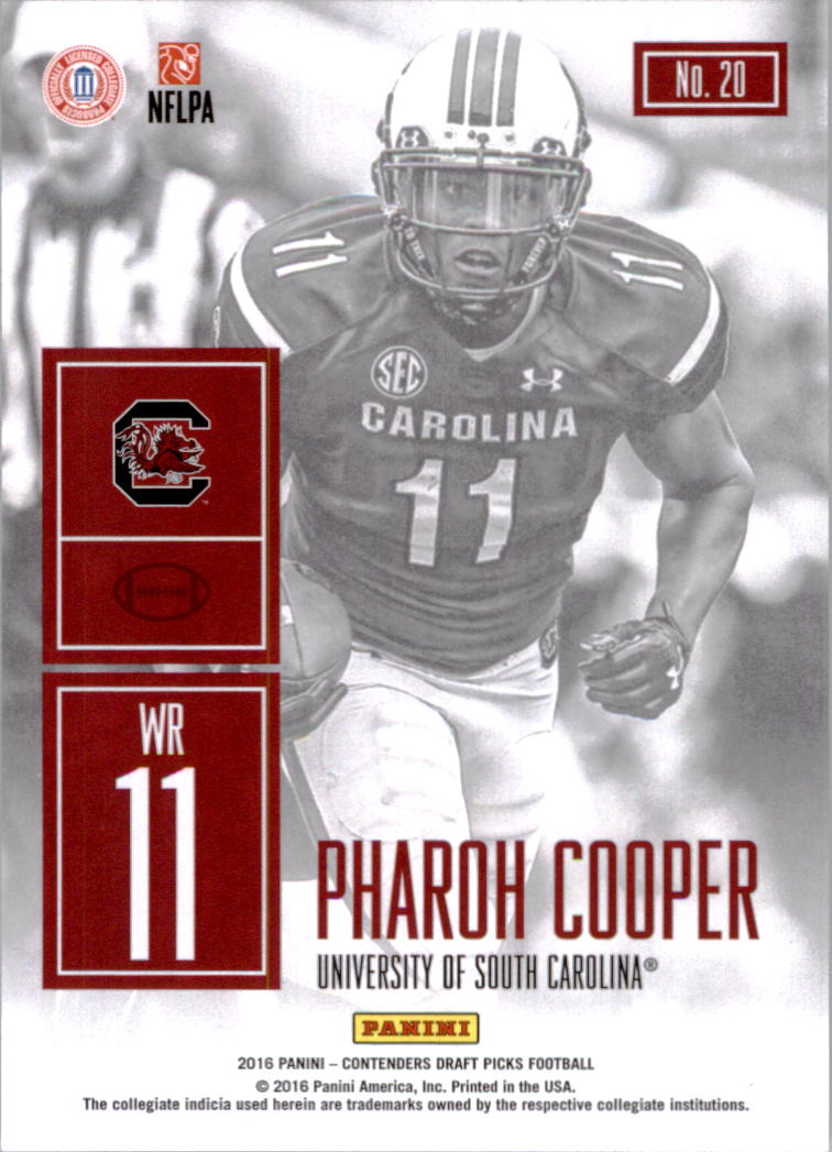 A4160- 2016 Panini Contenders Draft Picks Fb Karten -du Pick- 15 + Gratis US - Bild 232 von 402