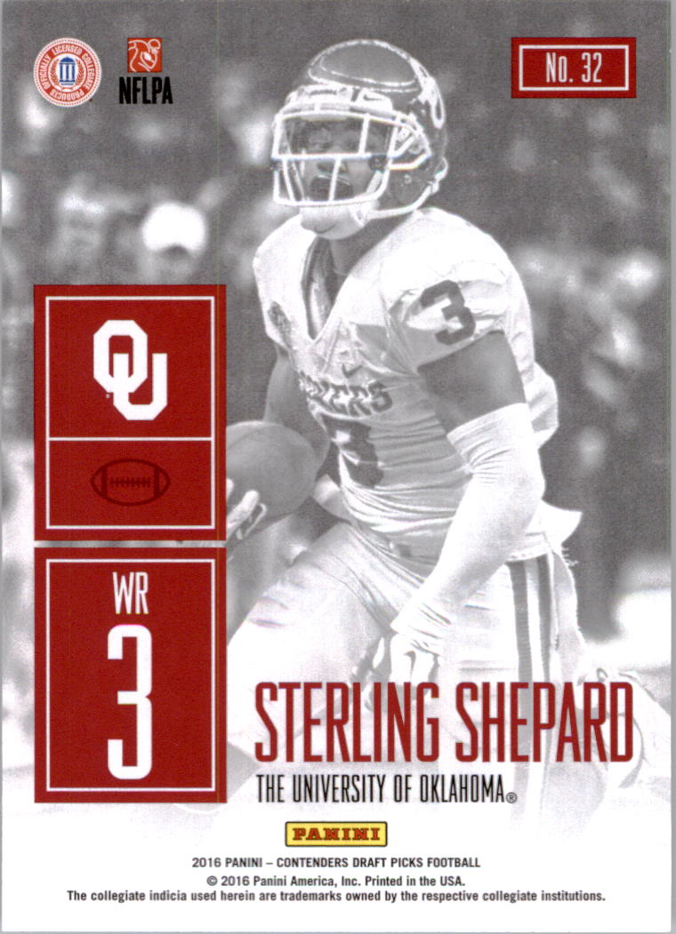 A4160- 2016 Panini Contenders Draft Picks Fb Karten -du Pick- 15 + Gratis US - Bild 254 von 402