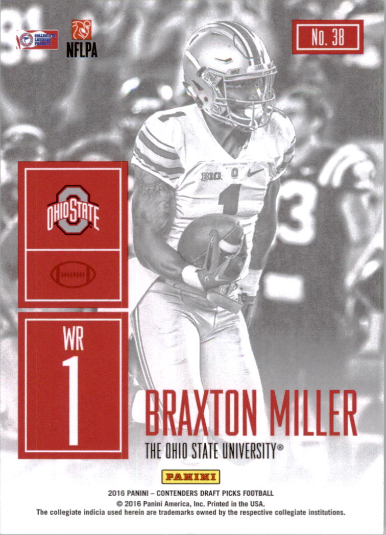 A4160- 2016 Panini Contenders Draft Picks Fb Karten -du Pick- 15 + Gratis US - Bild 266 von 402