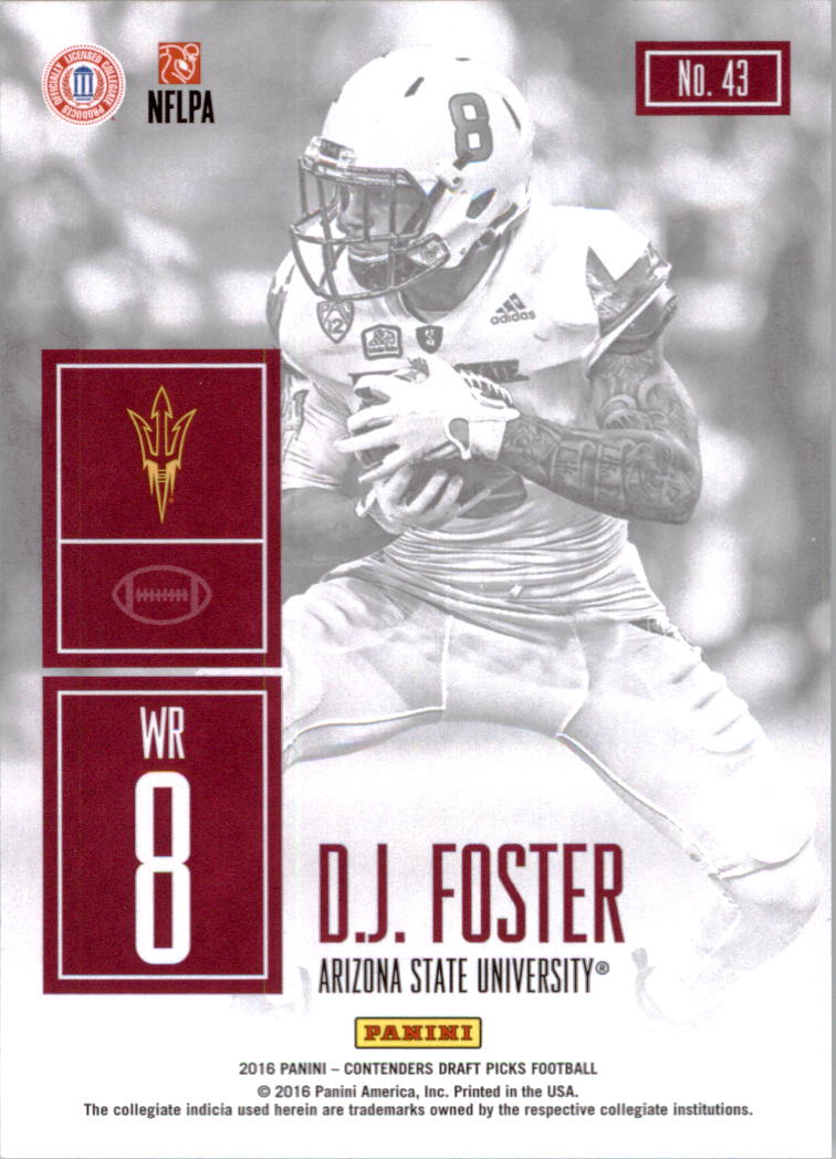 A4160- 2016 Panini Contenders Draft Picks Fb Karten -du Pick- 15 + Gratis US - Bild 276 von 402