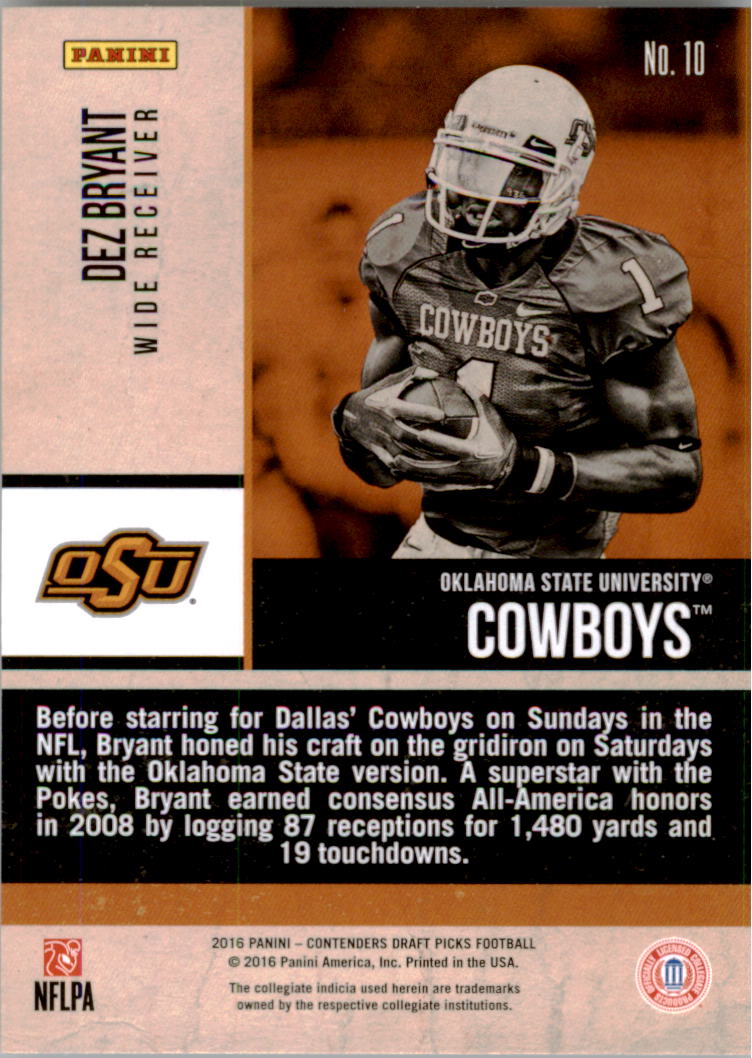 A4160- 2016 Panini Contenders Draft Picks Fb Karten -du Pick- 15 + Gratis US - Bild 296 von 402