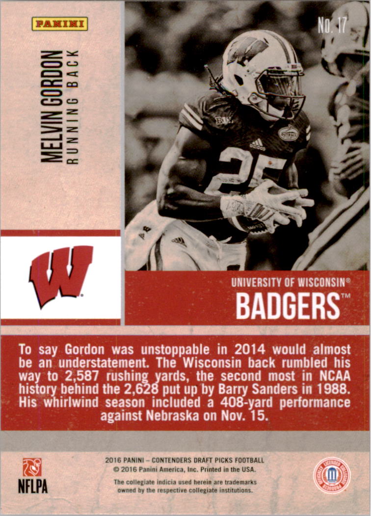 A4160- 2016 Panini Contenders Draft Picks Fb Karten -du Pick- 15 + Gratis US - Bild 310 von 402