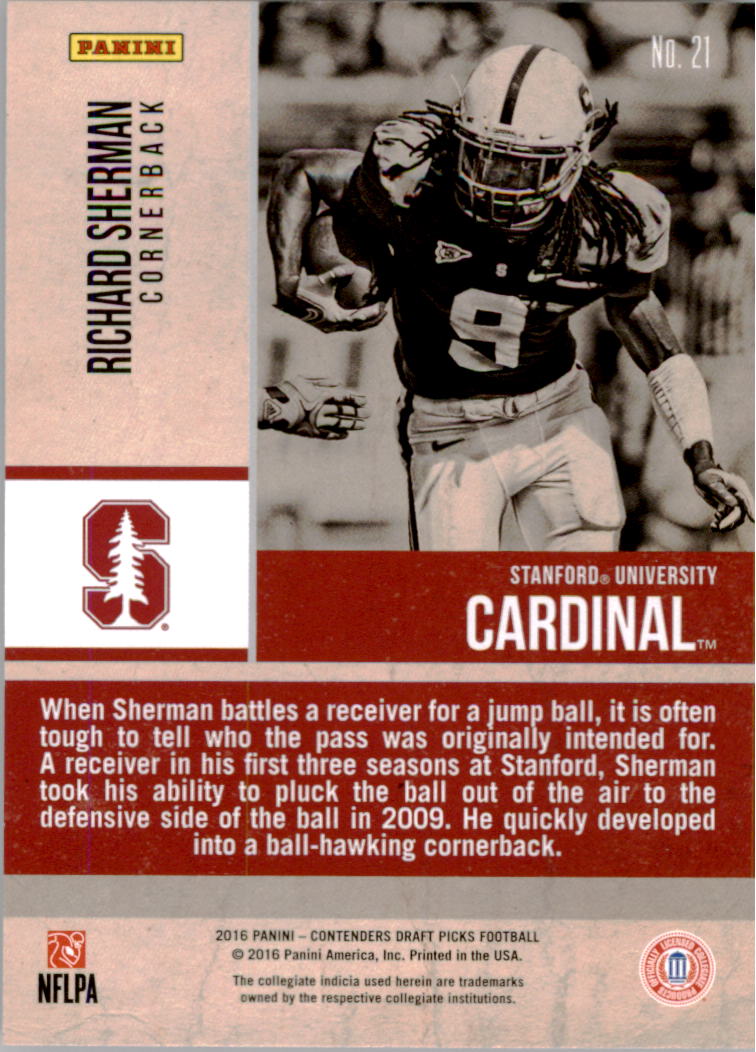 A4160- 2016 Panini Contenders Draft Picks Fb Karten -du Pick- 15 + Gratis US - Bild 318 von 402