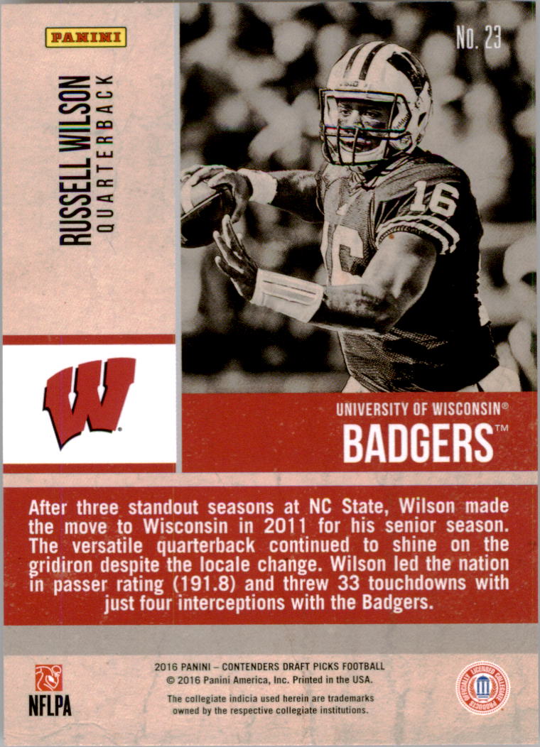 A4160- 2016 Panini Contenders Draft Picks Fb Karten -du Pick- 15 + Gratis US - Bild 322 von 402