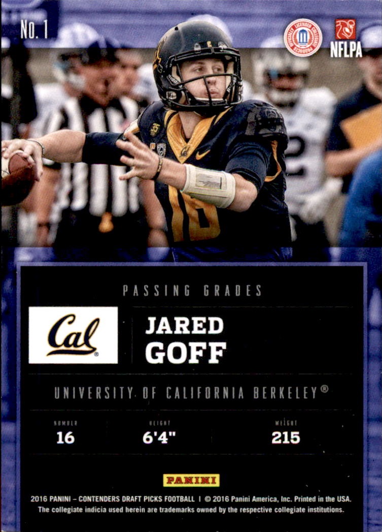 A4160- 2016 Panini Contenders Draft Picks Fb Karten -du Pick- 15 + Gratis US - Bild 328 von 402