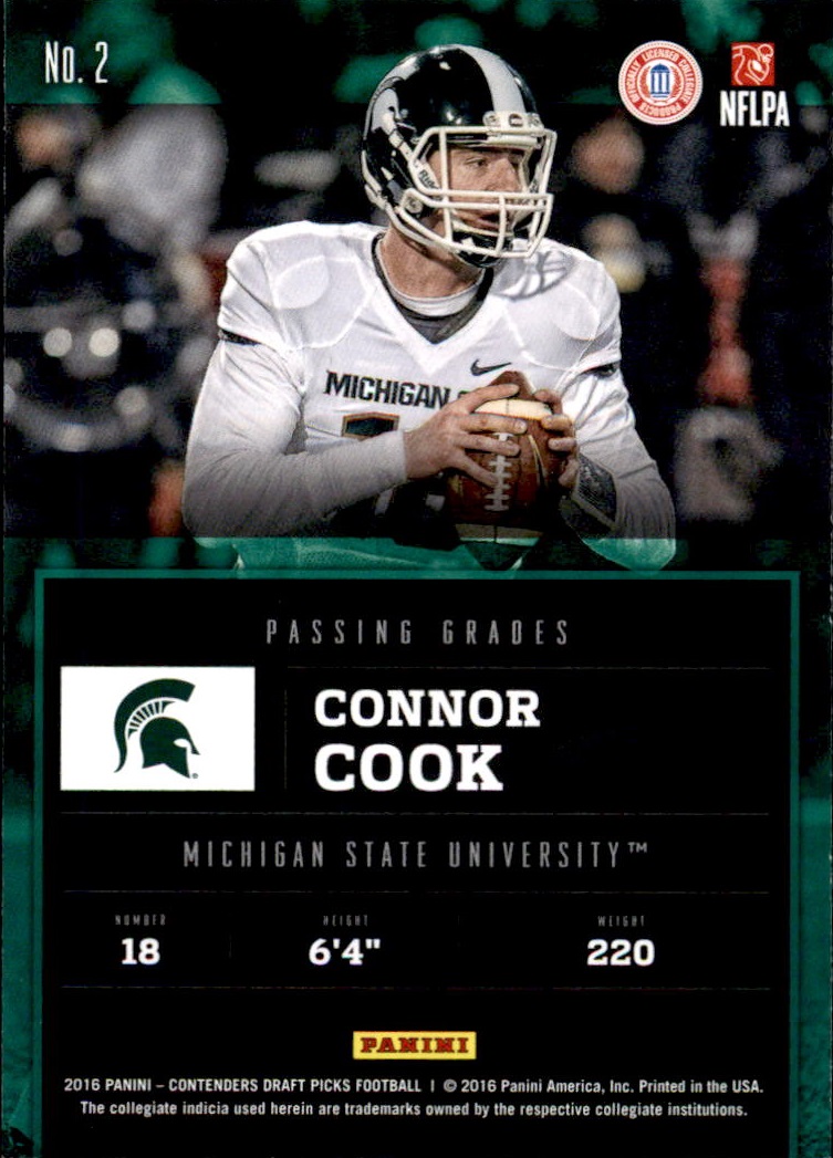 A4160- 2016 Panini Contenders Draft Picks Fb Karten -du Pick- 15 + Gratis US - Bild 330 von 402