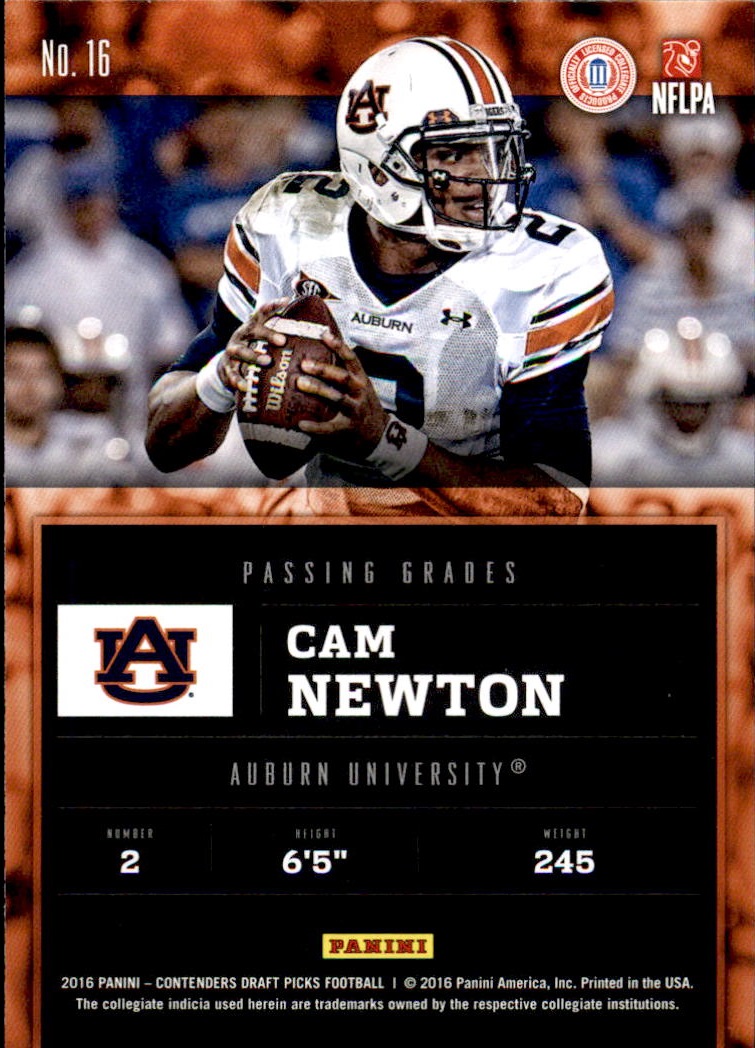 A4160- 2016 Panini Contenders Draft Picks Fb Karten -du Pick- 15 + Gratis US - Bild 342 von 402
