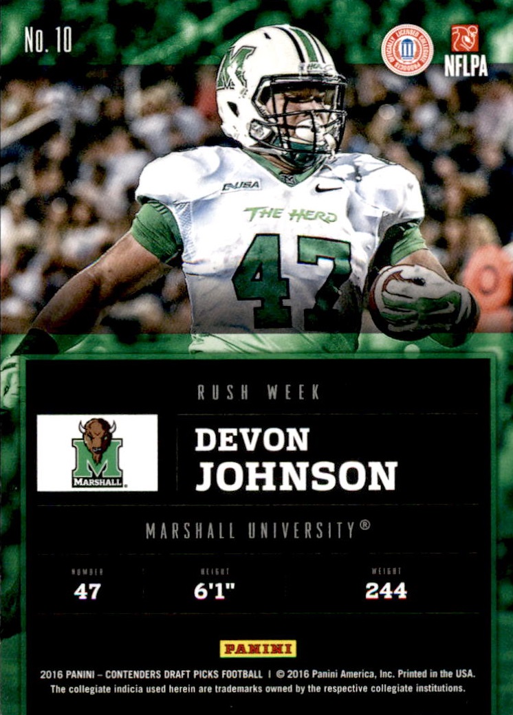 A4160- 2016 Panini Contenders Draft Picks Fb Karten -du Pick- 15 + Gratis US - Bild 354 von 402