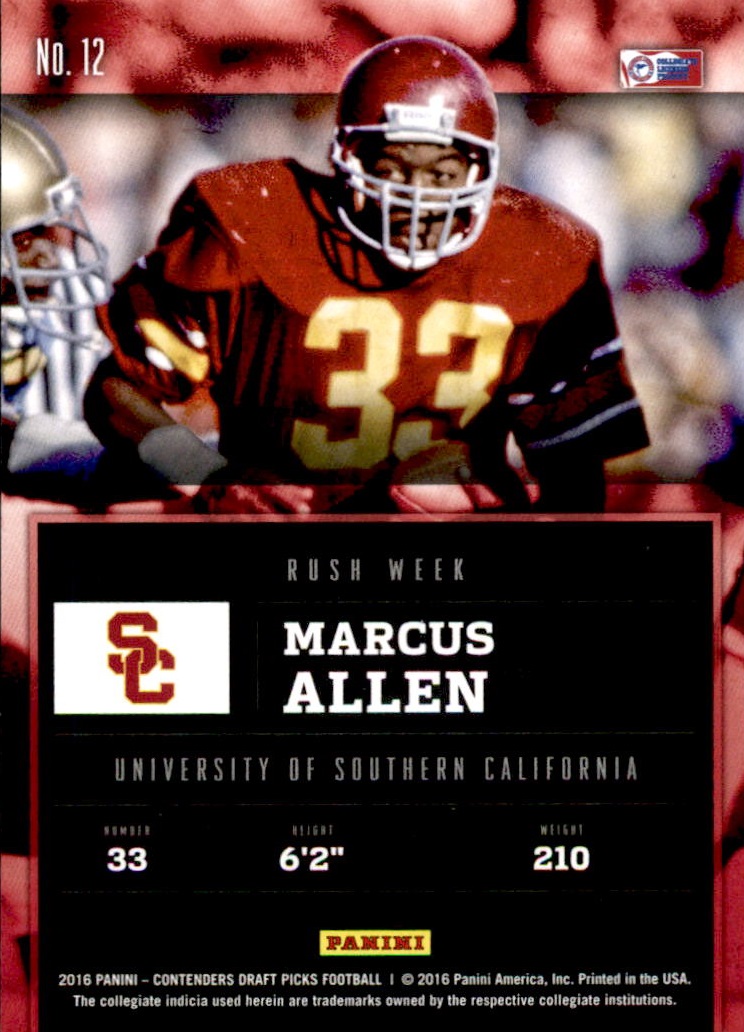 A4160- 2016 Panini Contenders Draft Picks Fb Karten -du Pick- 15 + Gratis US - Bild 356 von 402