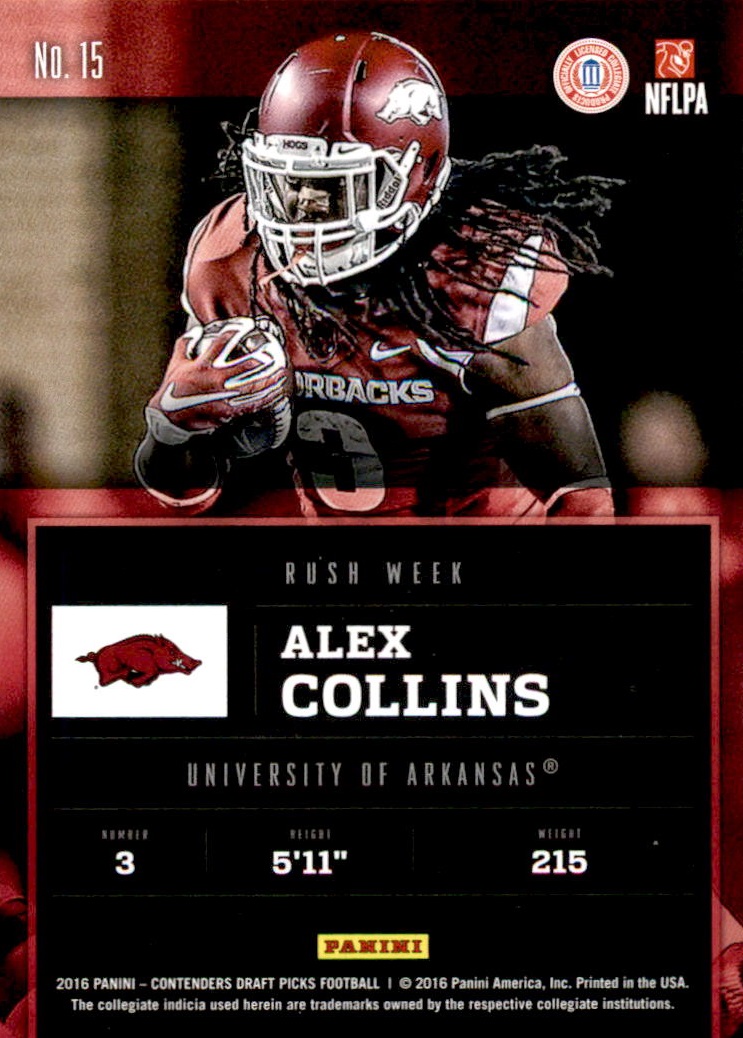 A4160- 2016 Panini Contenders Draft Picks Fb Karten -du Pick- 15 + Gratis US - Bild 358 von 402