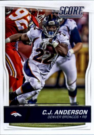 2016 Score Football Card Pick (Base) 1-254