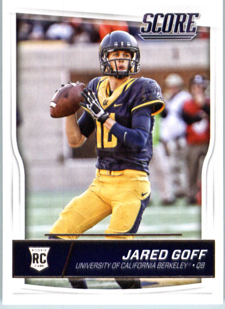 2016 Score #332 Jared Goff RC