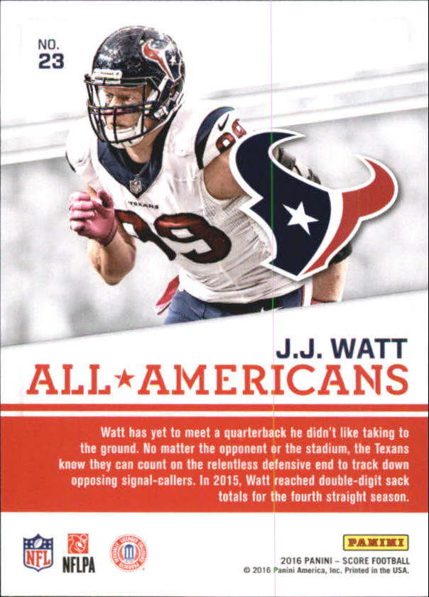 A4270- 2016 Score Football Insert +Parallel Cards1 -You Pick- 15+ FREE US SHIP - Picture 233 of 453