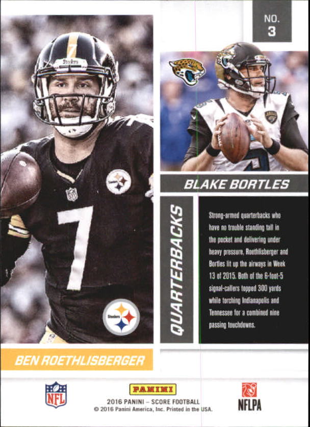 A4270- 2016 Score Football Insert +Parallel Cards1 -You Pick- 15+ FREE US SHIP - Picture 200 of 453