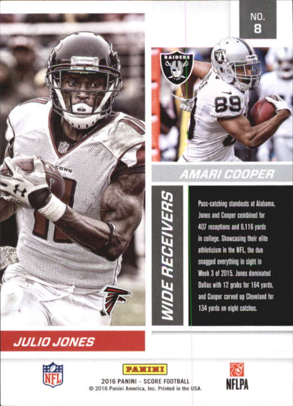 A4270- 2016 Score Football Insert +Parallel Cards1 -You Pick- 15+ FREE US SHIP - Picture 192 of 453
