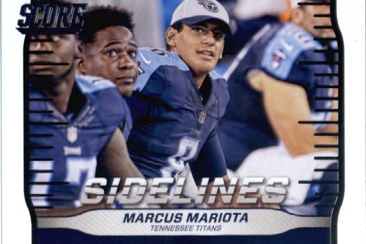 2016 Score Sidelines #10 Marcus Mariota