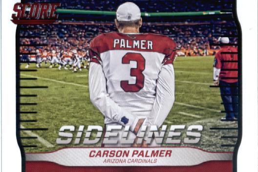 2016 Score Sidelines #20 Carson Palmer